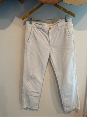ADRIANO GOLDSCHMIED SUPPLY Khaki Crop Boyfriend